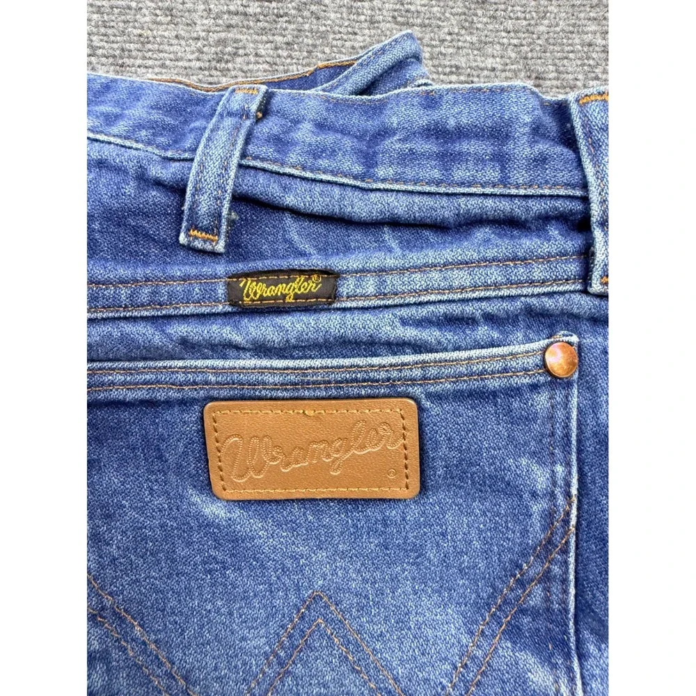 Wrangler‎ Cowboy Cut Original Fit Jeans Mens 40x30 Blue Denim Western Straight
